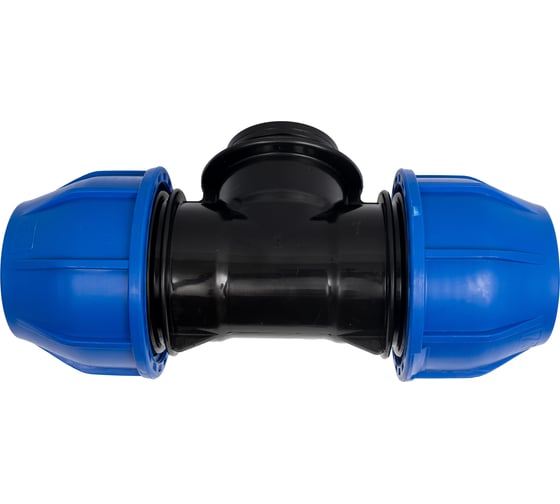 Тройник ПЭ (в.р.) 75 х 2" Ламмин